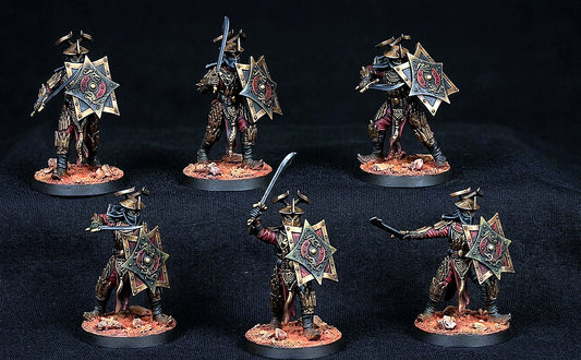 Miniatura Espadachín del Dragón Negro (Rhûn) Rhûn resina 32mm - Drakholm