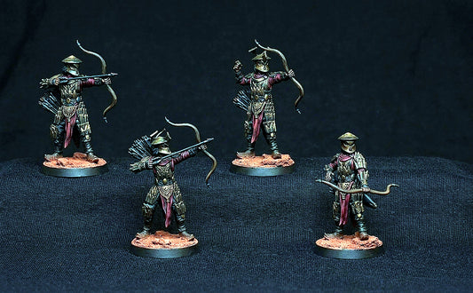 Miniatura Arquero Easterling de Rhûn Rhûn resina 32mm - Drakholm