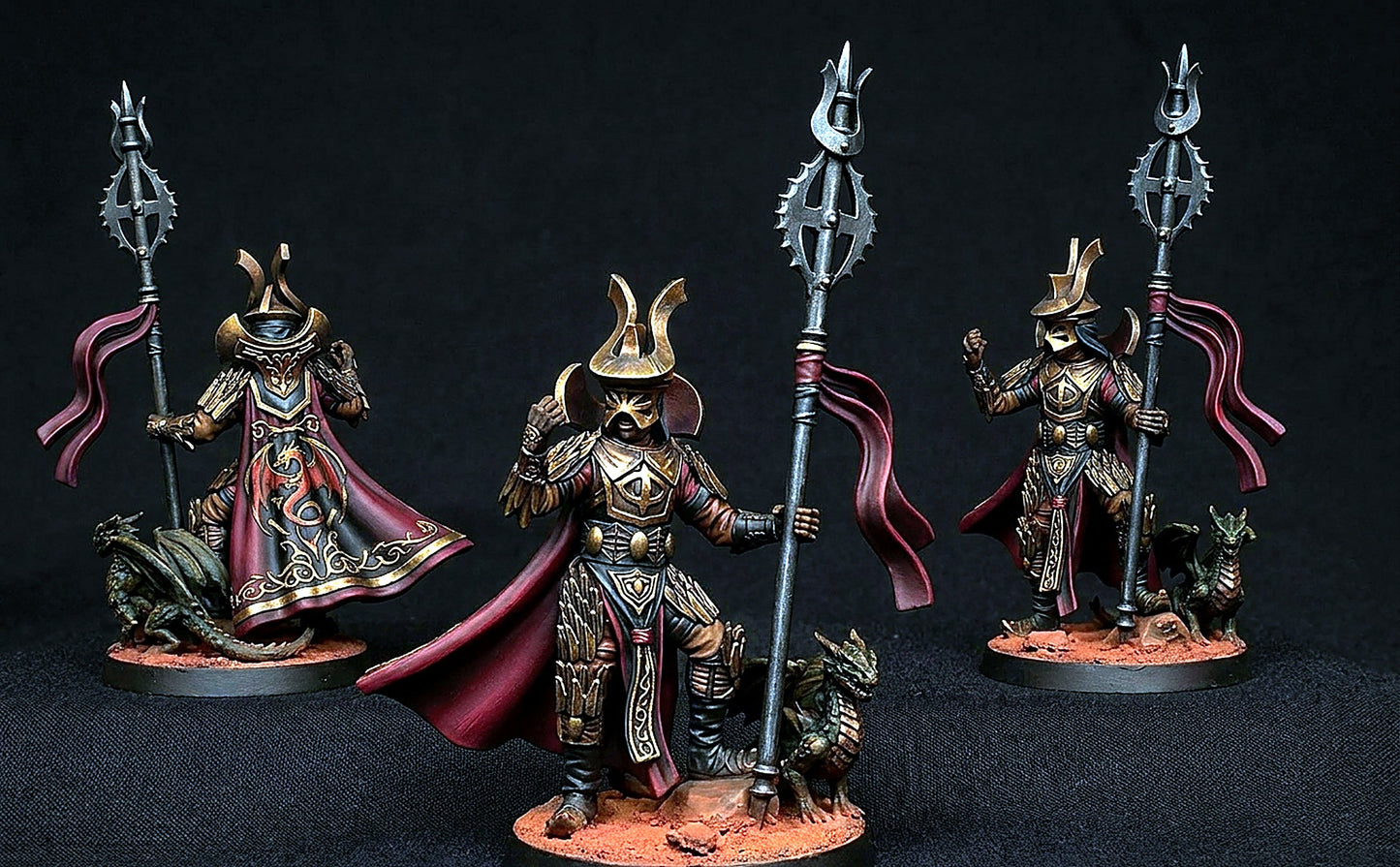 Miniatura Brogir, Sacerdote de Guerra de Rhûn Rhûn resina 32mm - Drakholm
