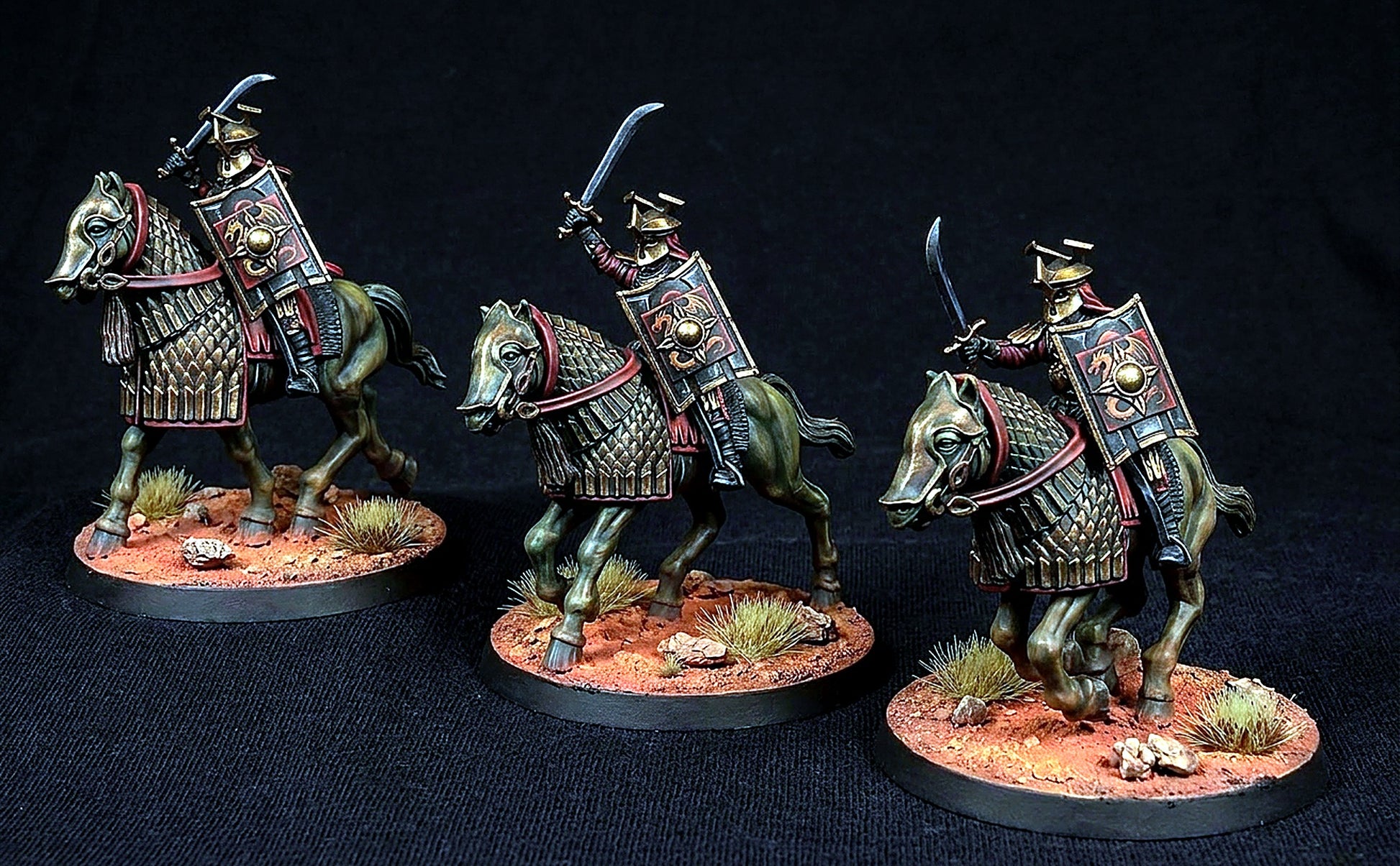 Miniatura Catafracto Easterling de Rhûn Rhûn resina 32mm - Drakholm
