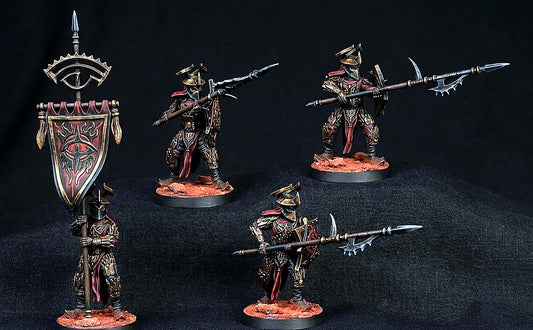 Miniatura Piquero del Dragón Negro (Rhûn) Rhûn resina 32mm - Drakholm