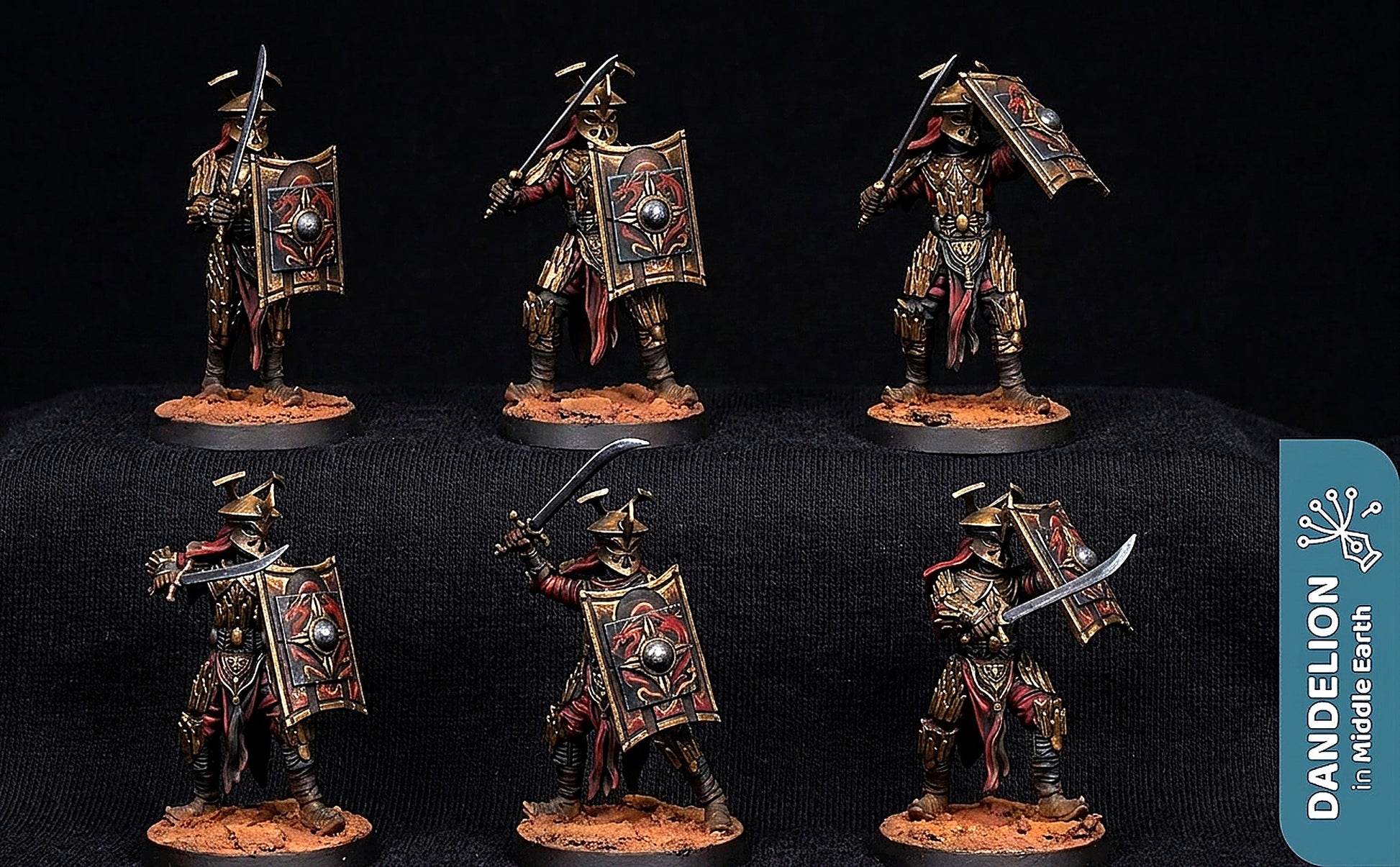 Miniatura Espadachín de Rhûn Rhûn resina 32mm - Drakholm