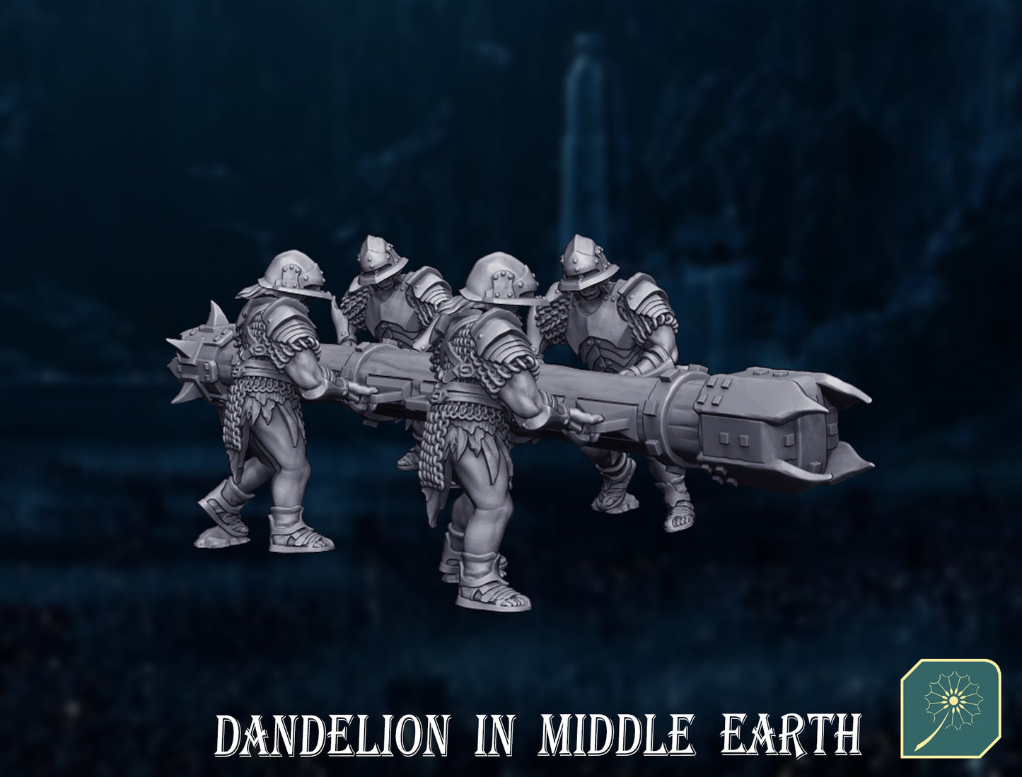 Miniatura Ariete de Isengard Isengard resina 32mm - Drakholm