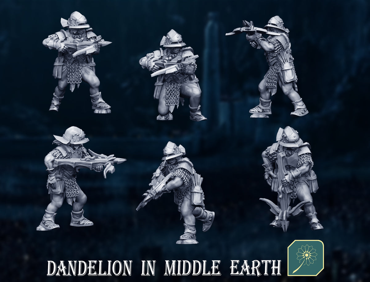 Uruk-hai de Isengard (Ballestero) · Isengard · Miniatura 28mm · Drakholm