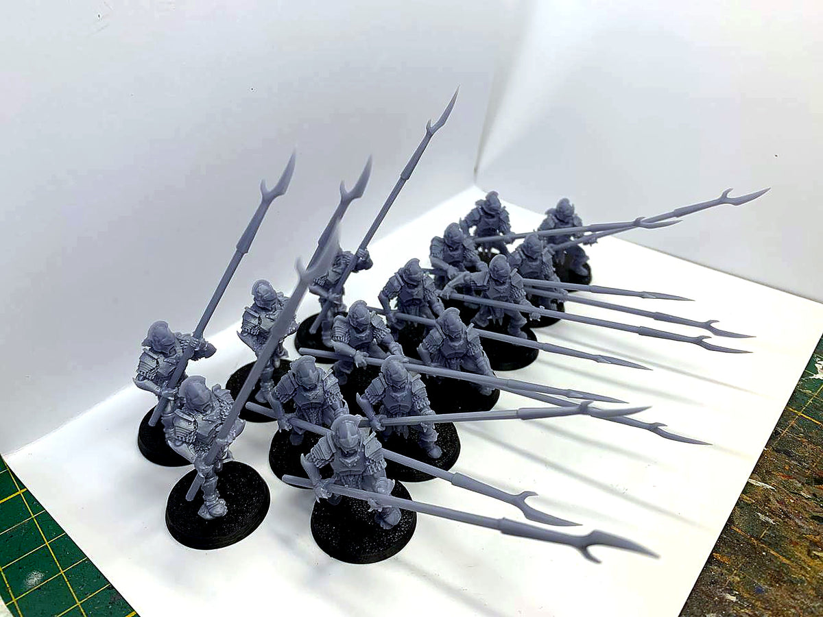 Uruk-hai de Isengard (Piquero) · Isengard · Miniatura 28mm · Drakholm