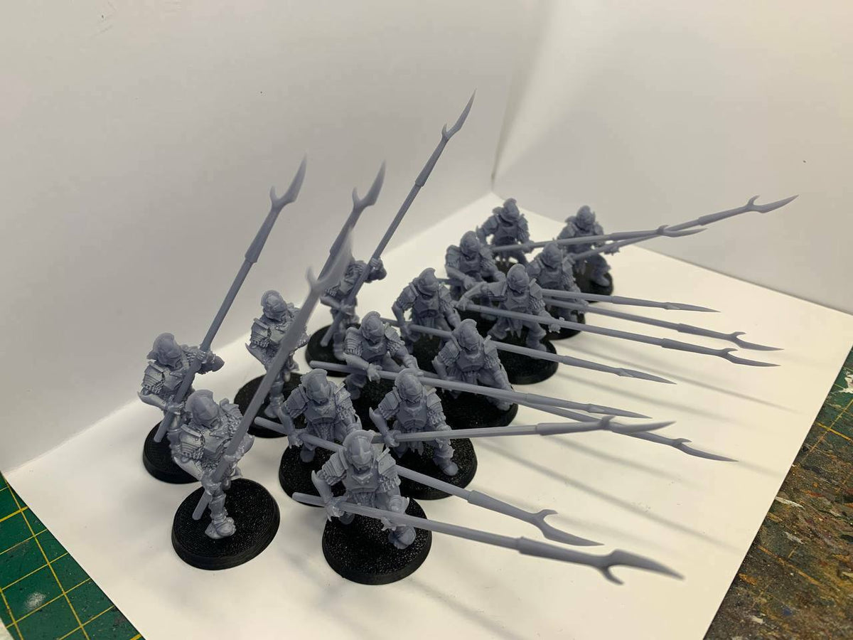Uruk-hai de Isengard (Piquero) · Isengard · Miniatura 28mm · Drakholm