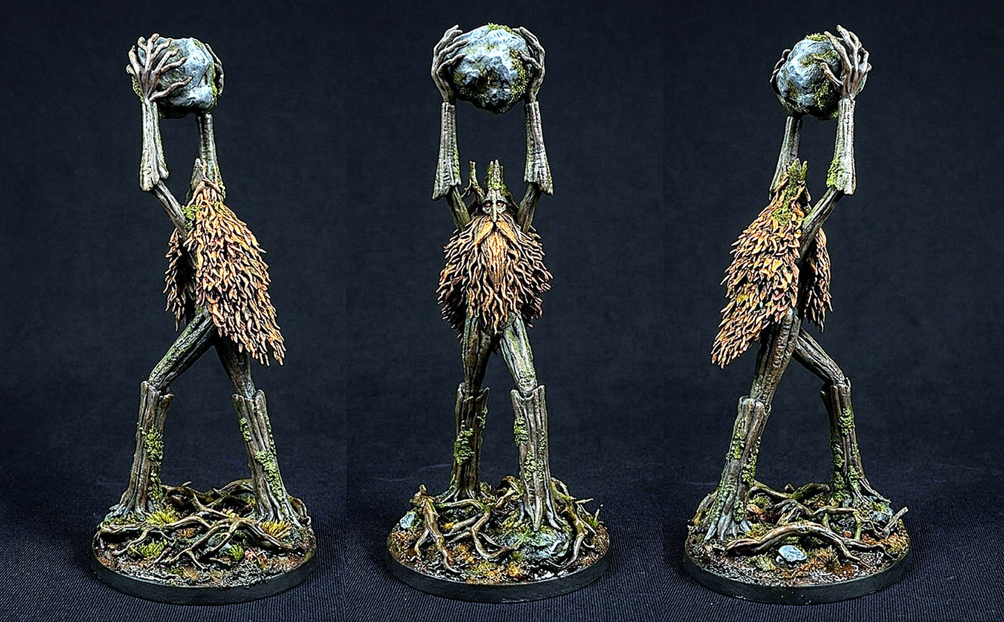 Miniatura Pielcorteza, Ent de Fangorn Ents resina 32mm - Drakholm