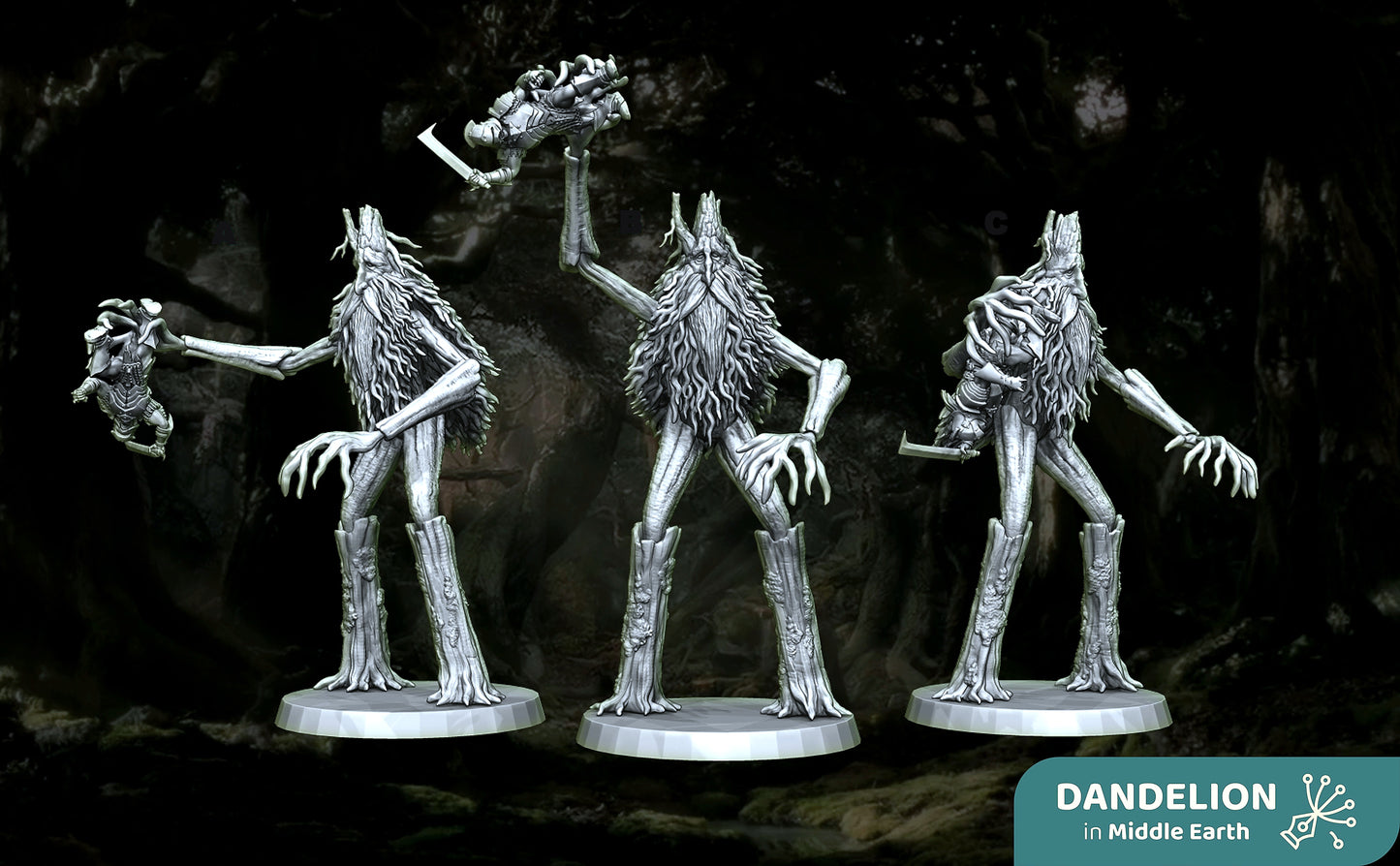 Miniatura Pielcorteza, Ent de Fangorn Ents resina 32mm - Drakholm