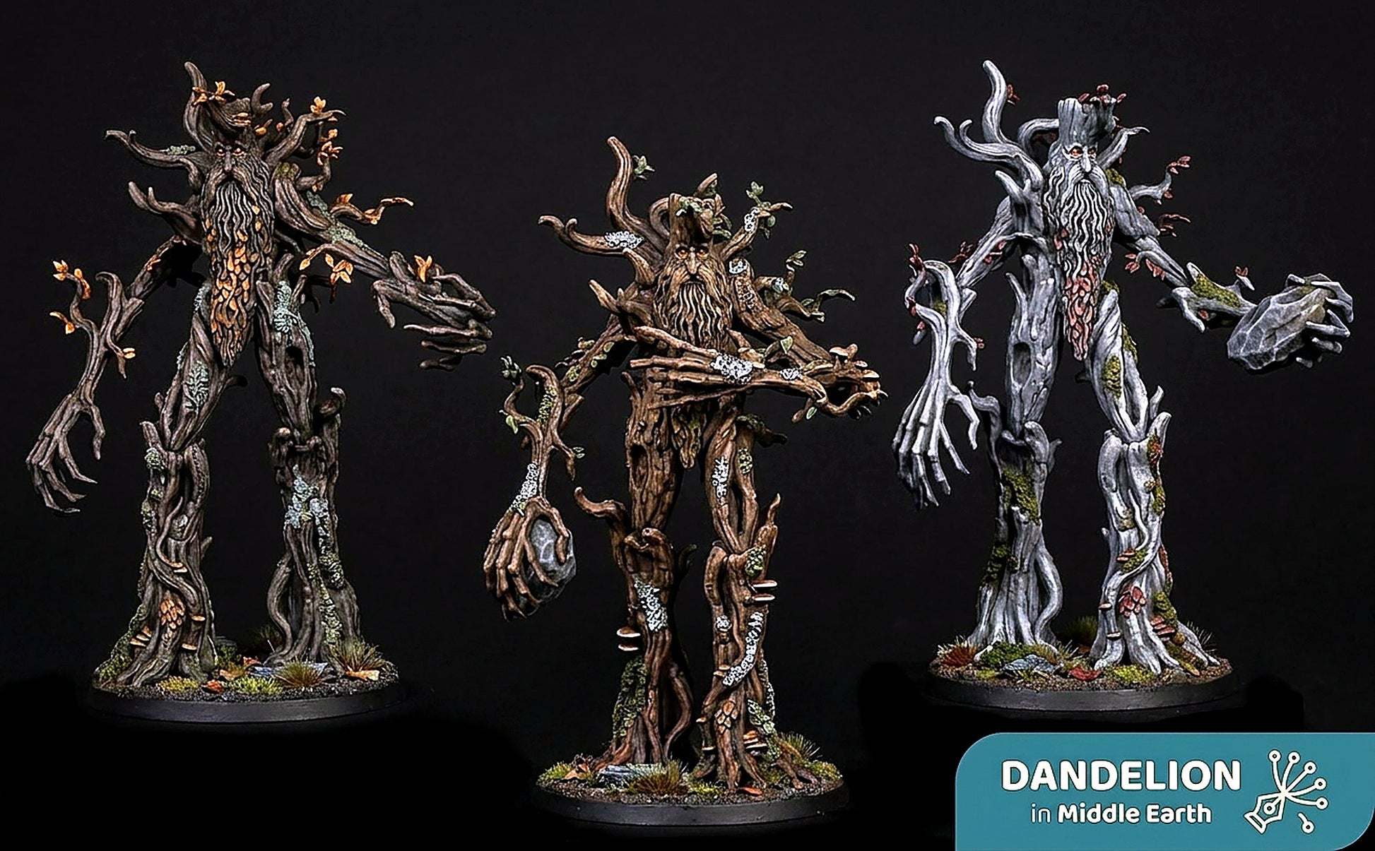 Miniatura Bárbol, Pastor de Árboles de Fangorn Ents resina 32mm - Drakholm