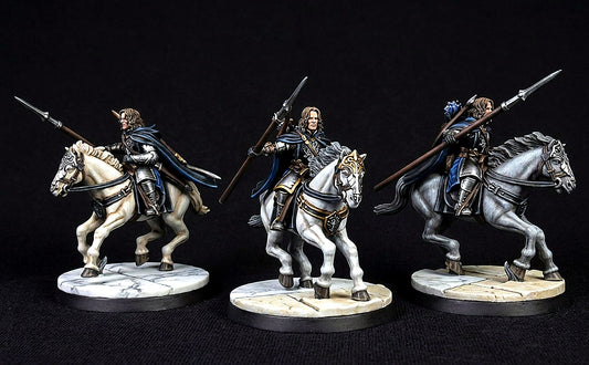 Miniatura Capitán de los Montaraces de Ithilien (Cazador) Gondor resina 32mm - Drakholm