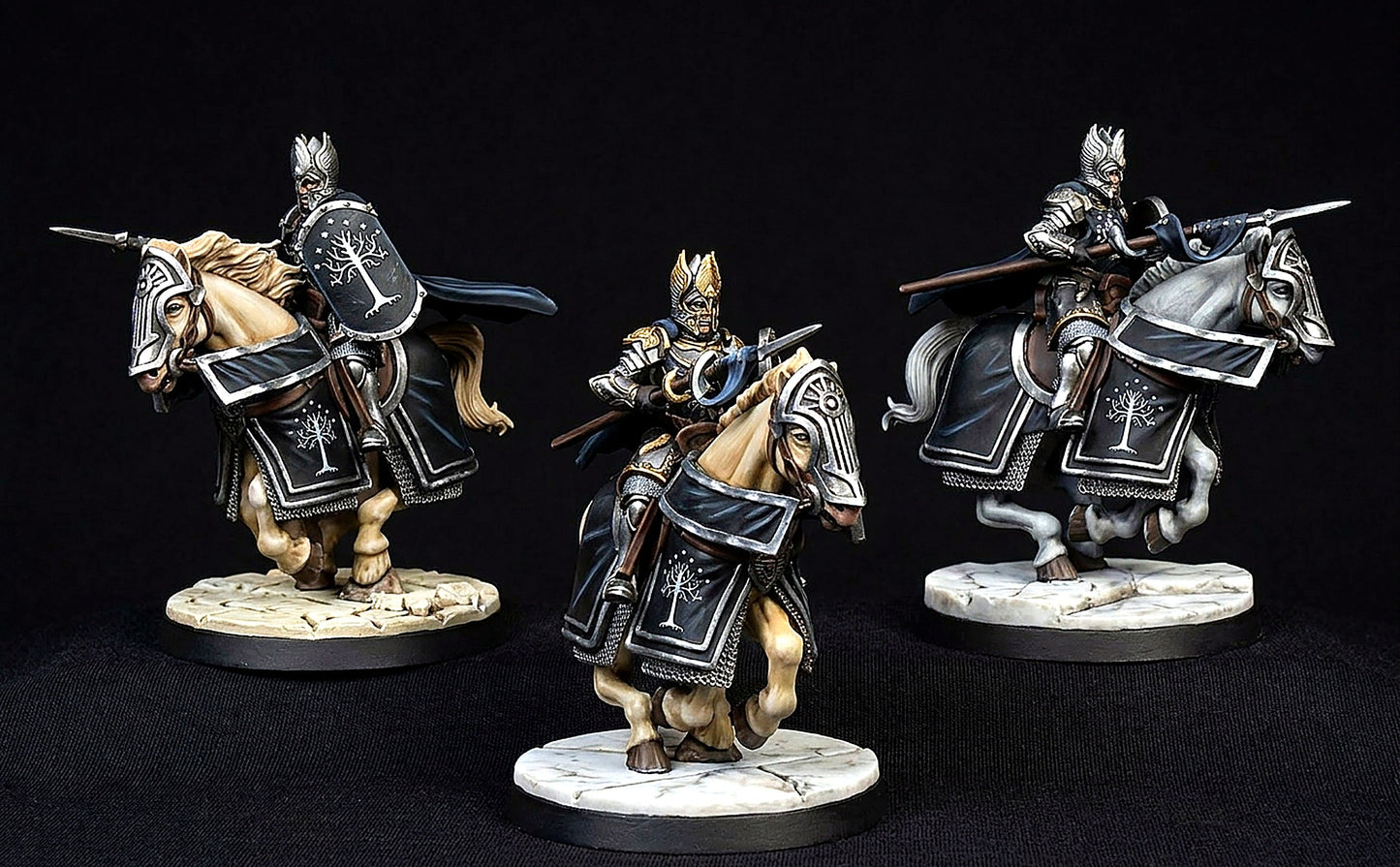 Miniatura Ultimo Rey de Gondor en Minas Tirith (Earnur) Gondor resina 32mm - Drakholm