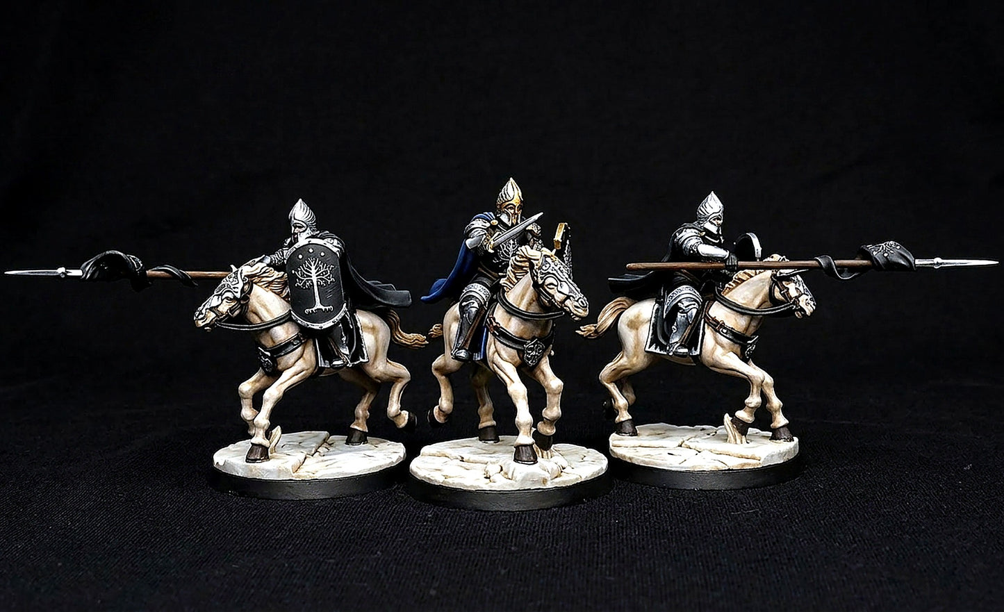 Miniatura Jinete de Minas Tirith Gondor resina 32mm - Drakholm