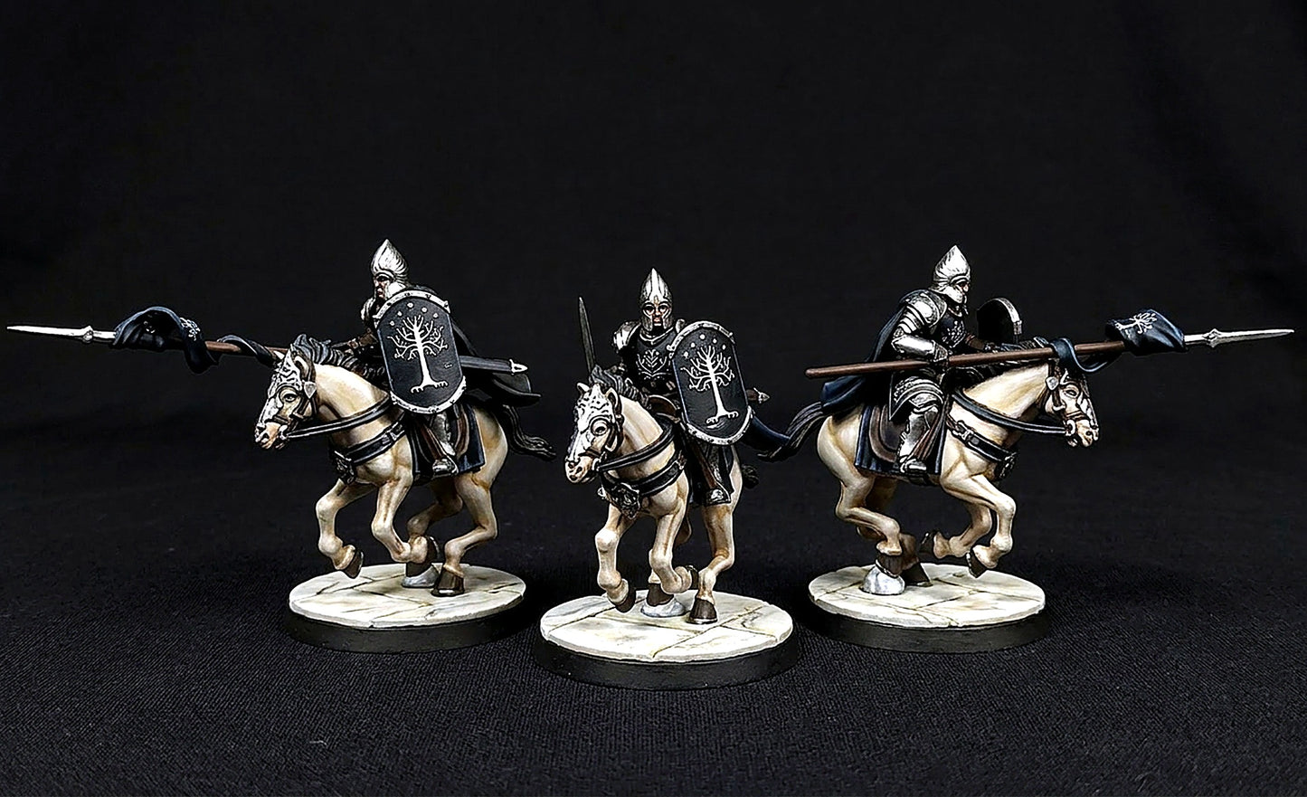 Miniatura Jinete de Minas Tirith Gondor resina 32mm - Drakholm
