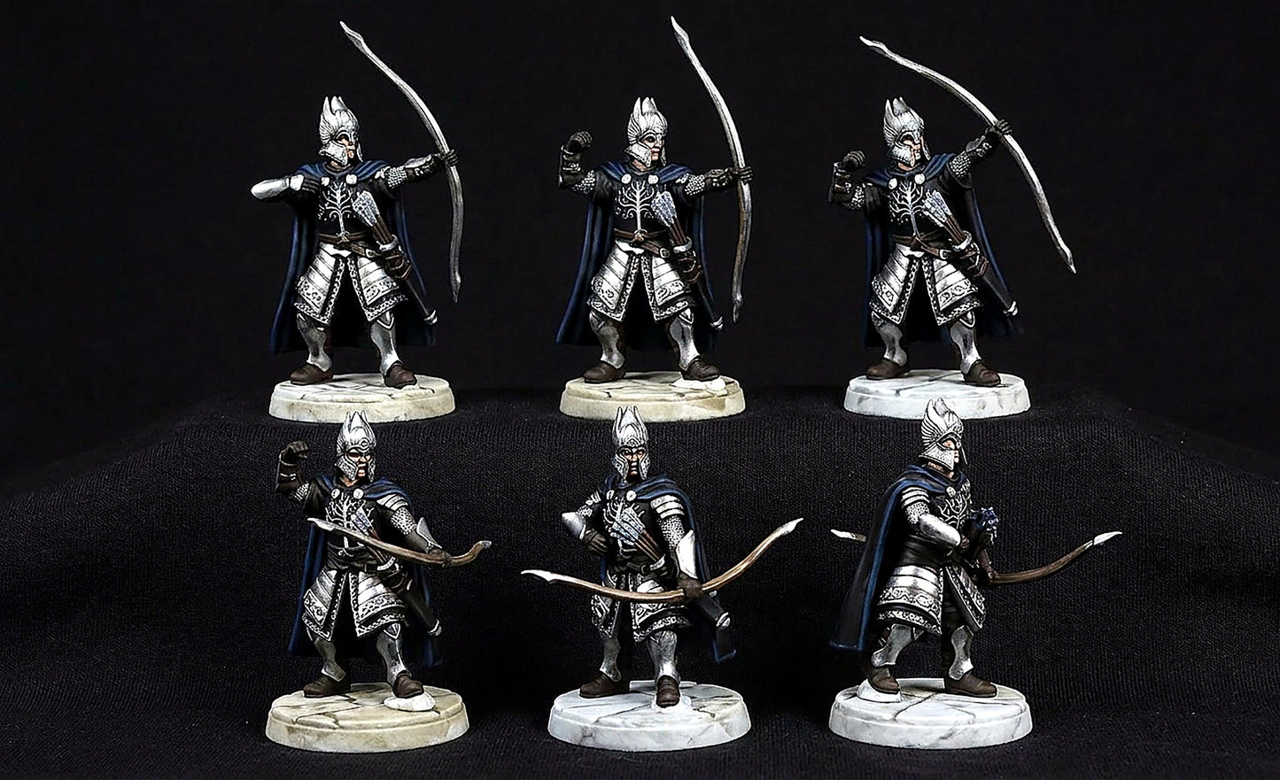 Miniatura Guardia de la Ciudadela de Minas Tirith (Arquero) Gondor resina 32mm - Drakholm