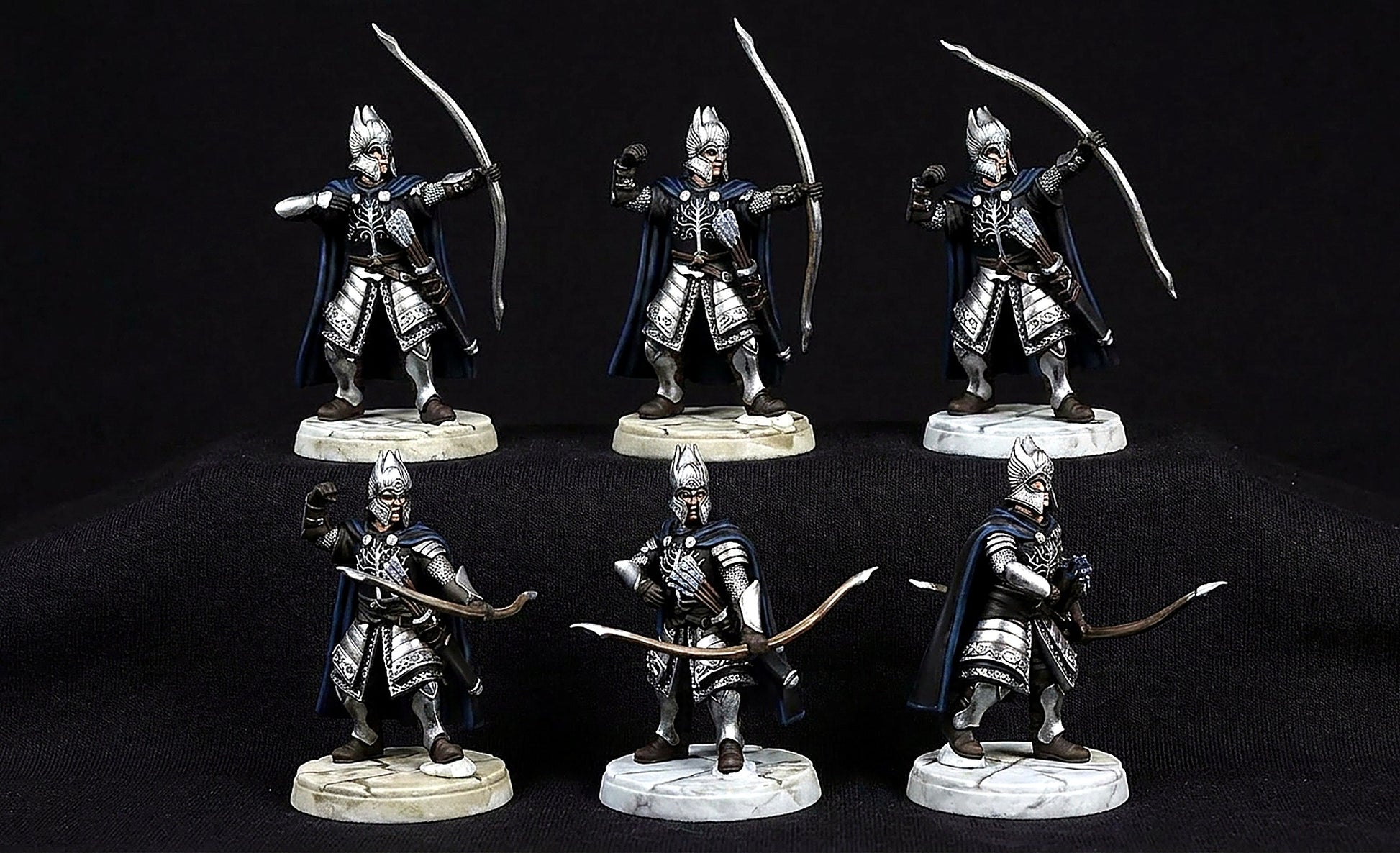 Miniatura Guardia de la Ciudadela de Minas Tirith (Arquero) Gondor resina 32mm - Drakholm