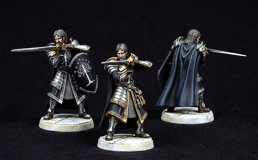 Miniatura Guardián de las Llaves de Minas Tirith Gondor resina 32mm - Drakholm