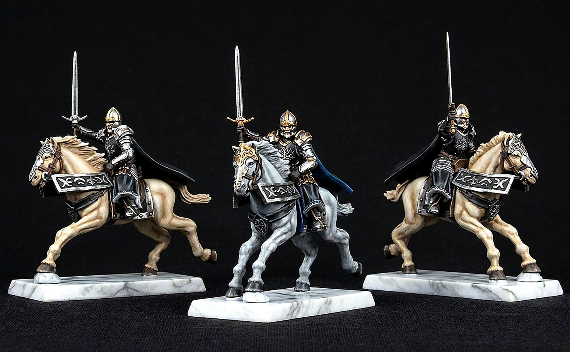 Miniatura Guardián de las Llaves de Minas Tirith Gondor resina 32mm - Drakholm