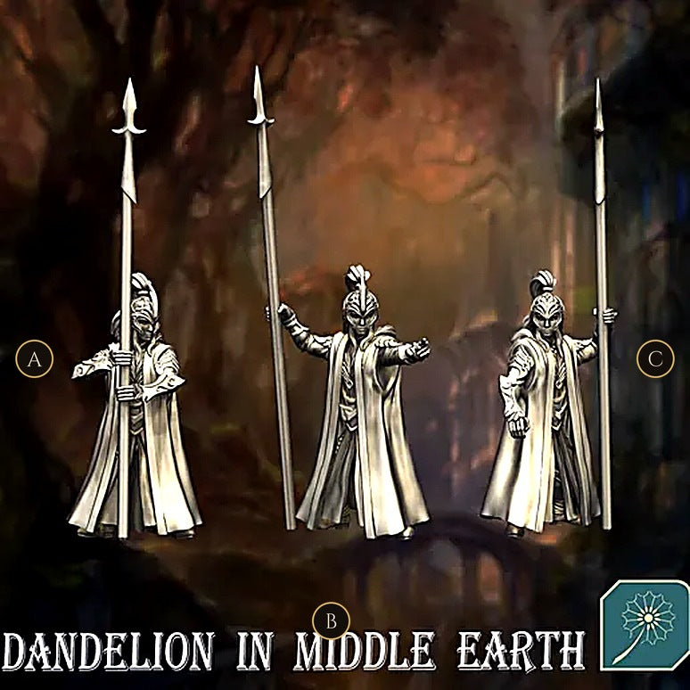 Miniatura Guardia del Consejo de Lothlórien Lothlórien resina 32mm - Drakholm
