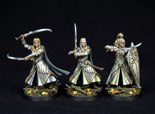 Miniatura Hermanos Guardianes de Lothlórien Lothlórien resina 32mm - Drakholm