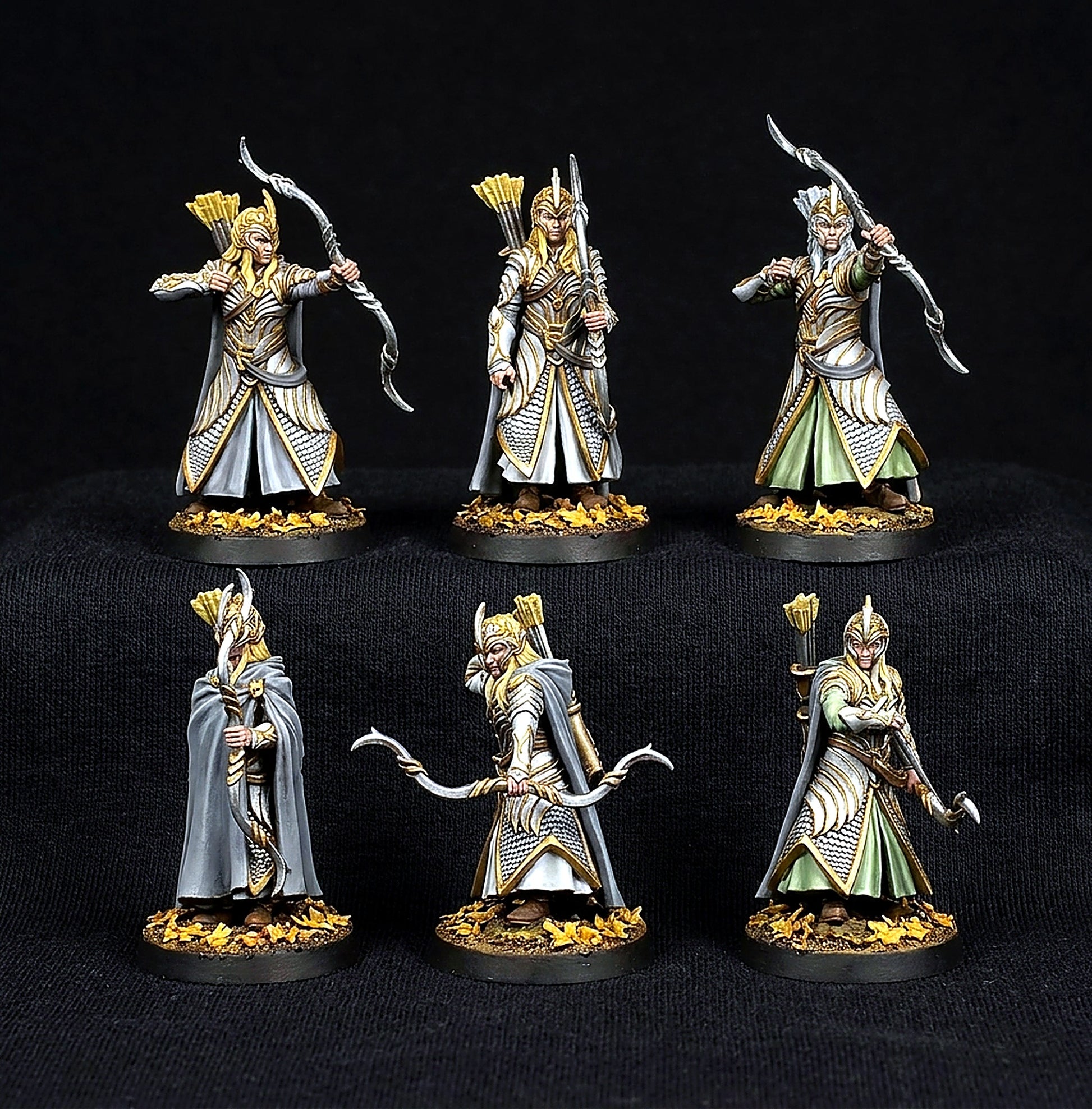 Miniatura Infante Elfo de Lothlórien (Arquero) Lothlórien resina 32mm - Drakholm