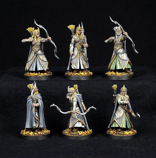 Miniatura Infante Elfo de Lothlórien (Arquero) Lothlórien resina 32mm - Drakholm