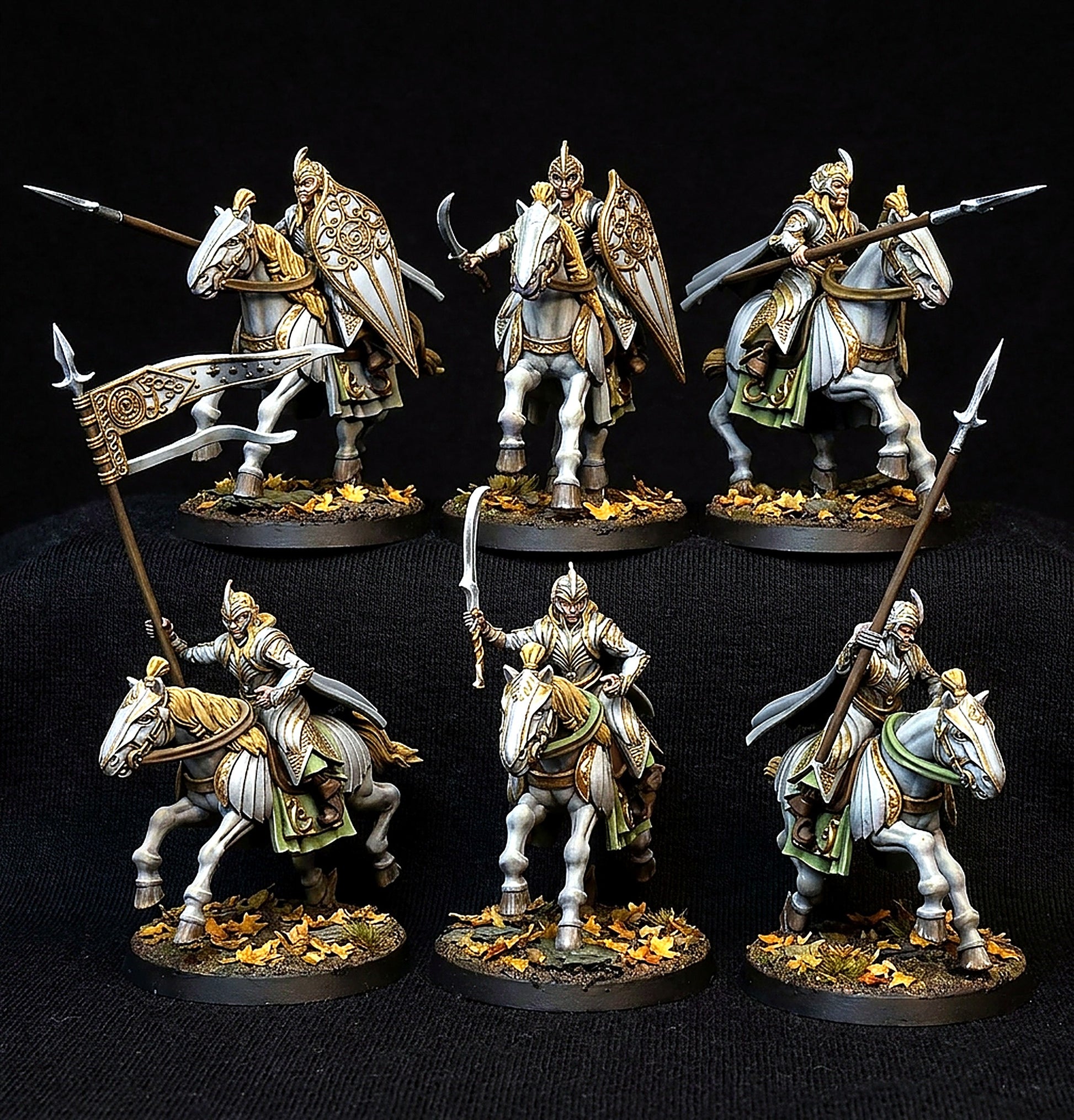 Miniatura Caballero de Lothlórien Lothlórien resina 32mm - Drakholm