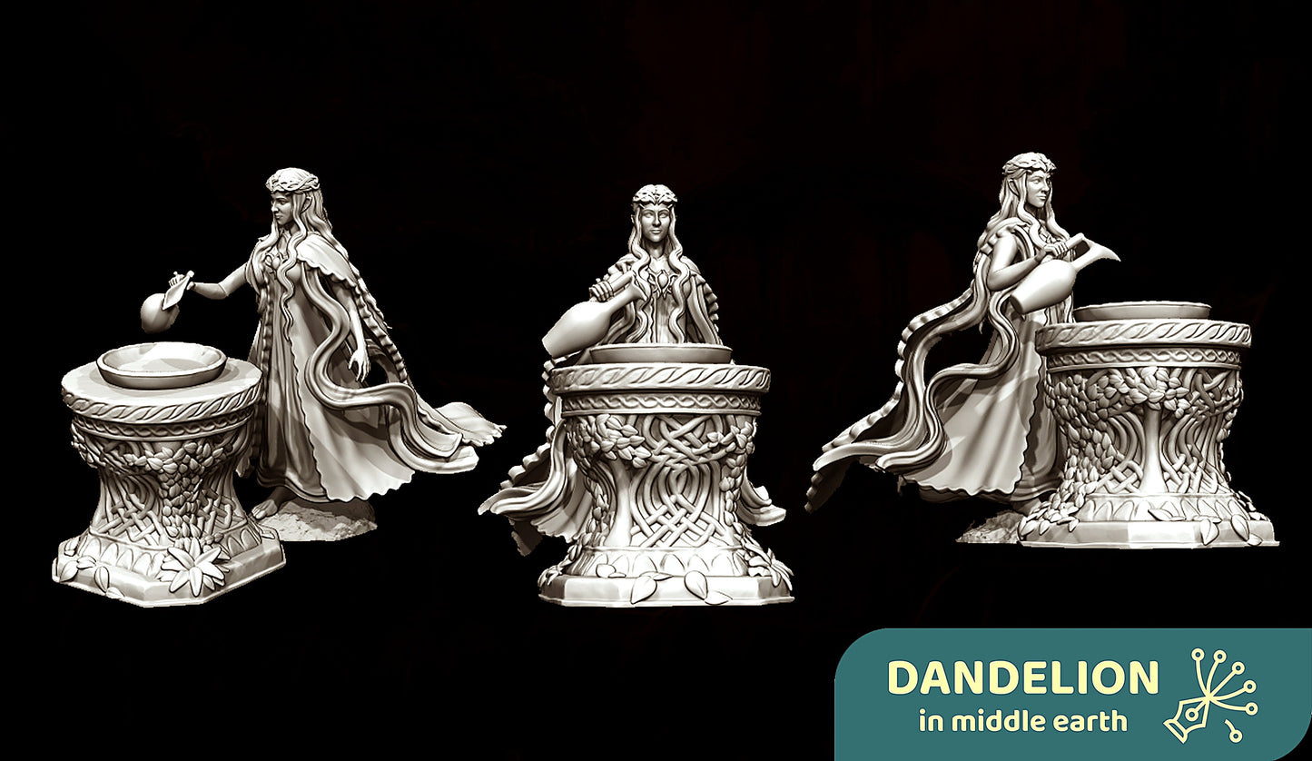 Miniatura Galadriel, Dama de Lothlórien Lothlórien resina 32mm - Drakholm