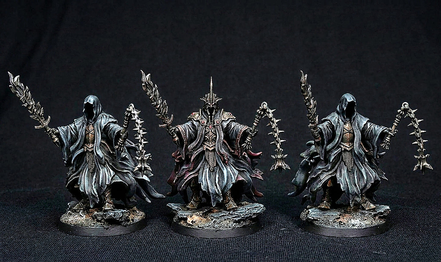 Miniatura Nazgûl y Rey Brujo Nazgûl resina 32mm - Drakholm