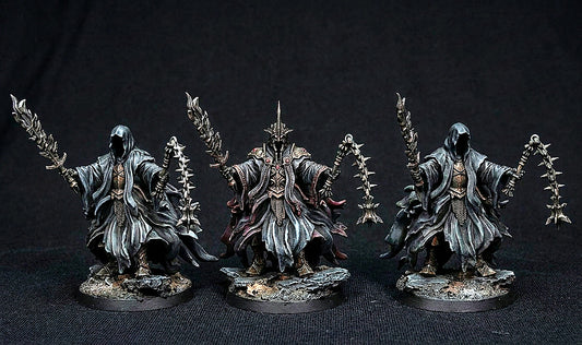 Miniatura Nazgûl y Rey Brujo Nazgûl resina 32mm - Drakholm