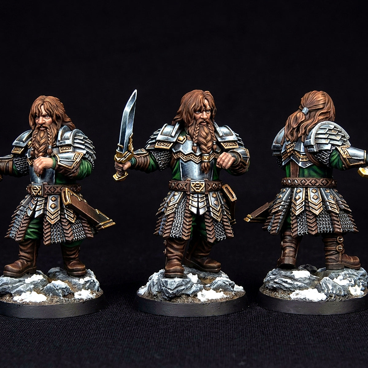 Guardia Real de la Montaña Solitaria 05 (El Príncipe) · Montaña Solitaria · Miniatura 28mm · Drakholm