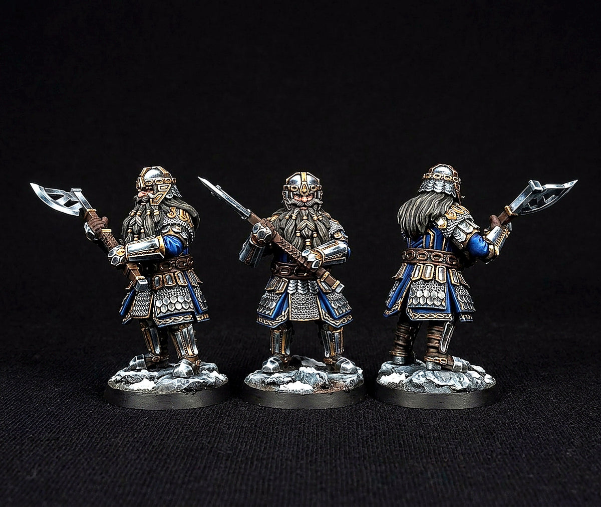 Guardia Real de la Montaña Solitaria 07 (El Luchador Temible) · Montaña Solitaria · Miniatura 28mm · Drakholm