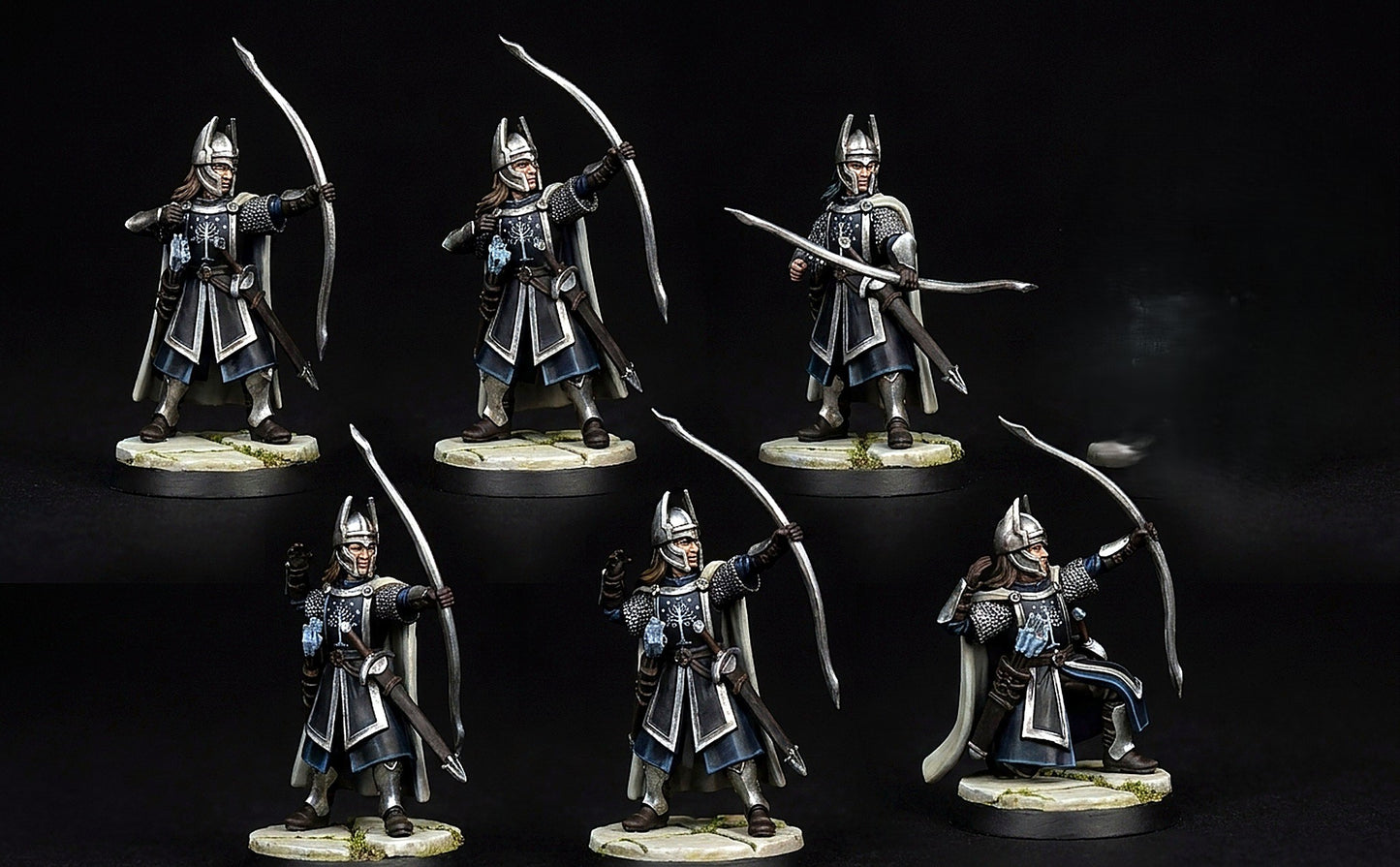 Miniatura Arquero de Númenor Númenor resina 32mm - Drakholm