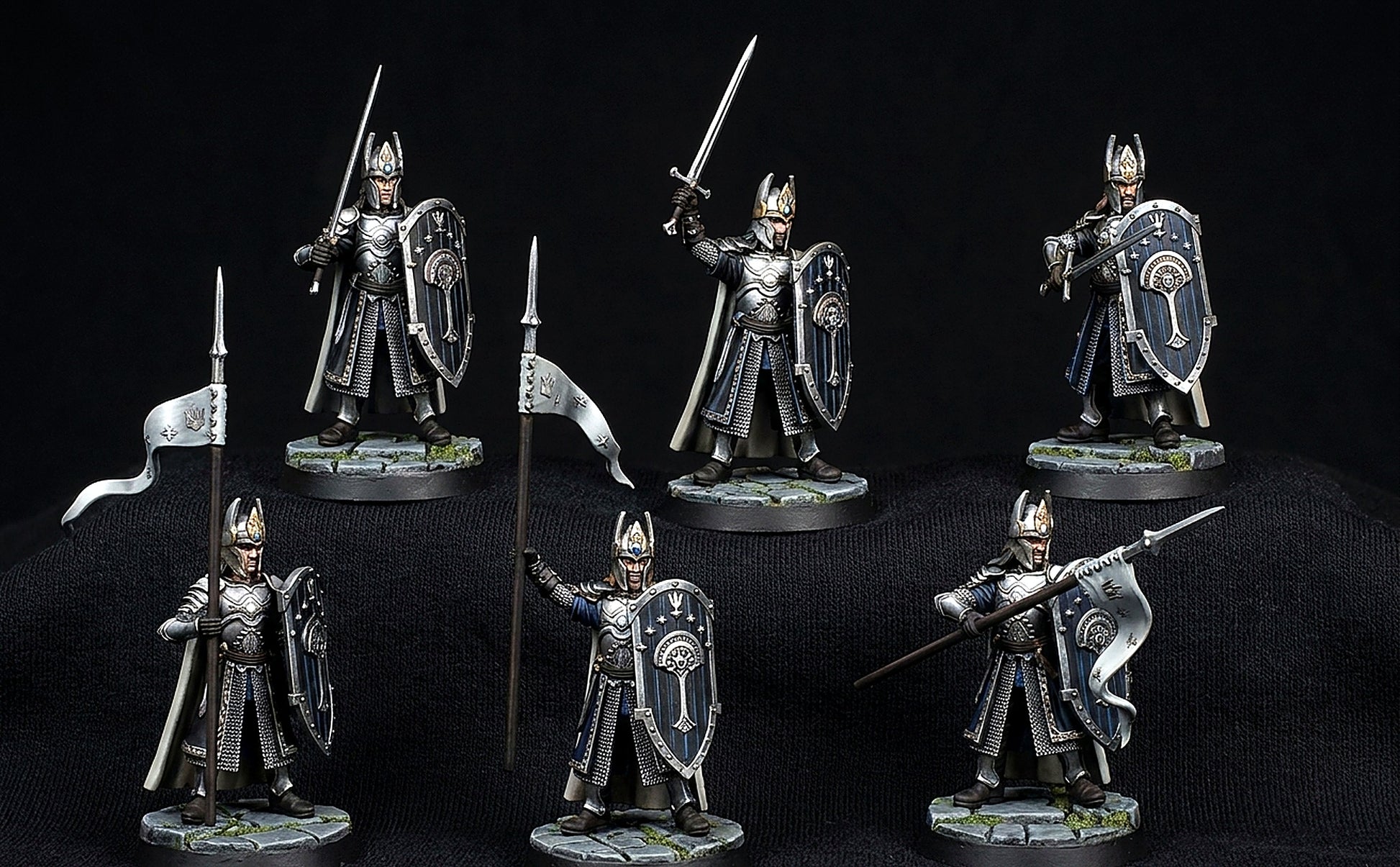Miniatura Capitán de Númenor Númenor resina 32mm - Drakholm