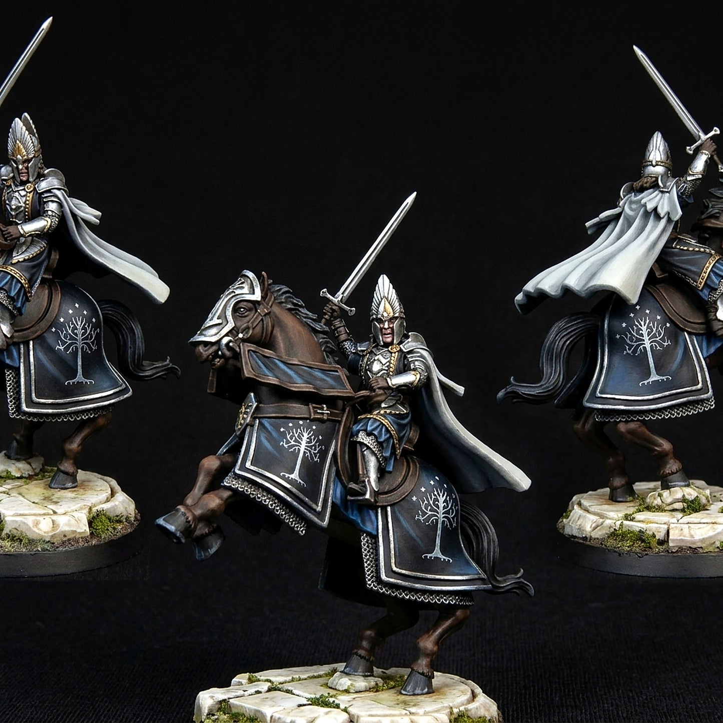 Miniatura Alto Rey de Númenor Númenor resina 32mm - Drakholm