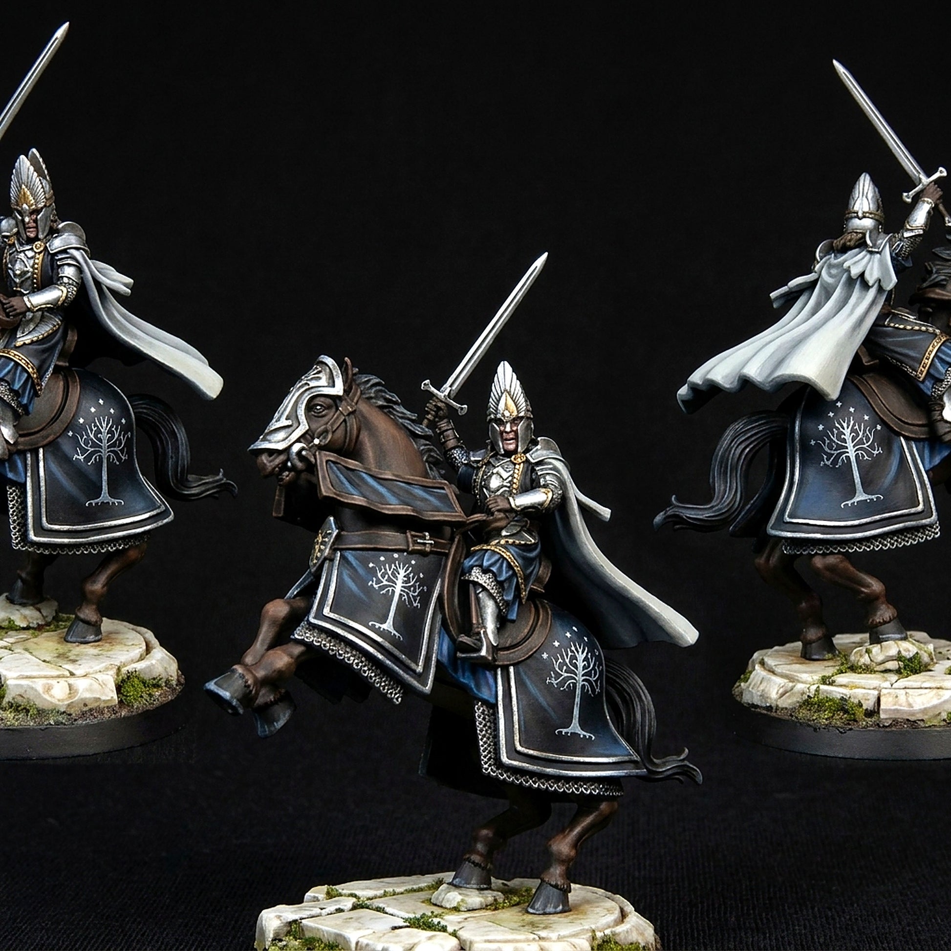 Miniatura Alto Rey de Númenor Númenor resina 32mm - Drakholm