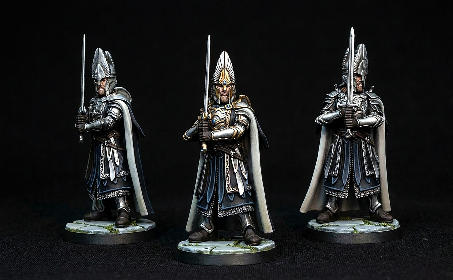 Miniatura Alto Rey de Númenor Númenor resina 32mm - Drakholm
