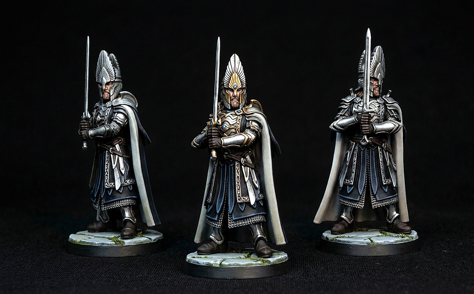 Miniatura Alto Rey de Númenor Númenor resina 32mm - Drakholm