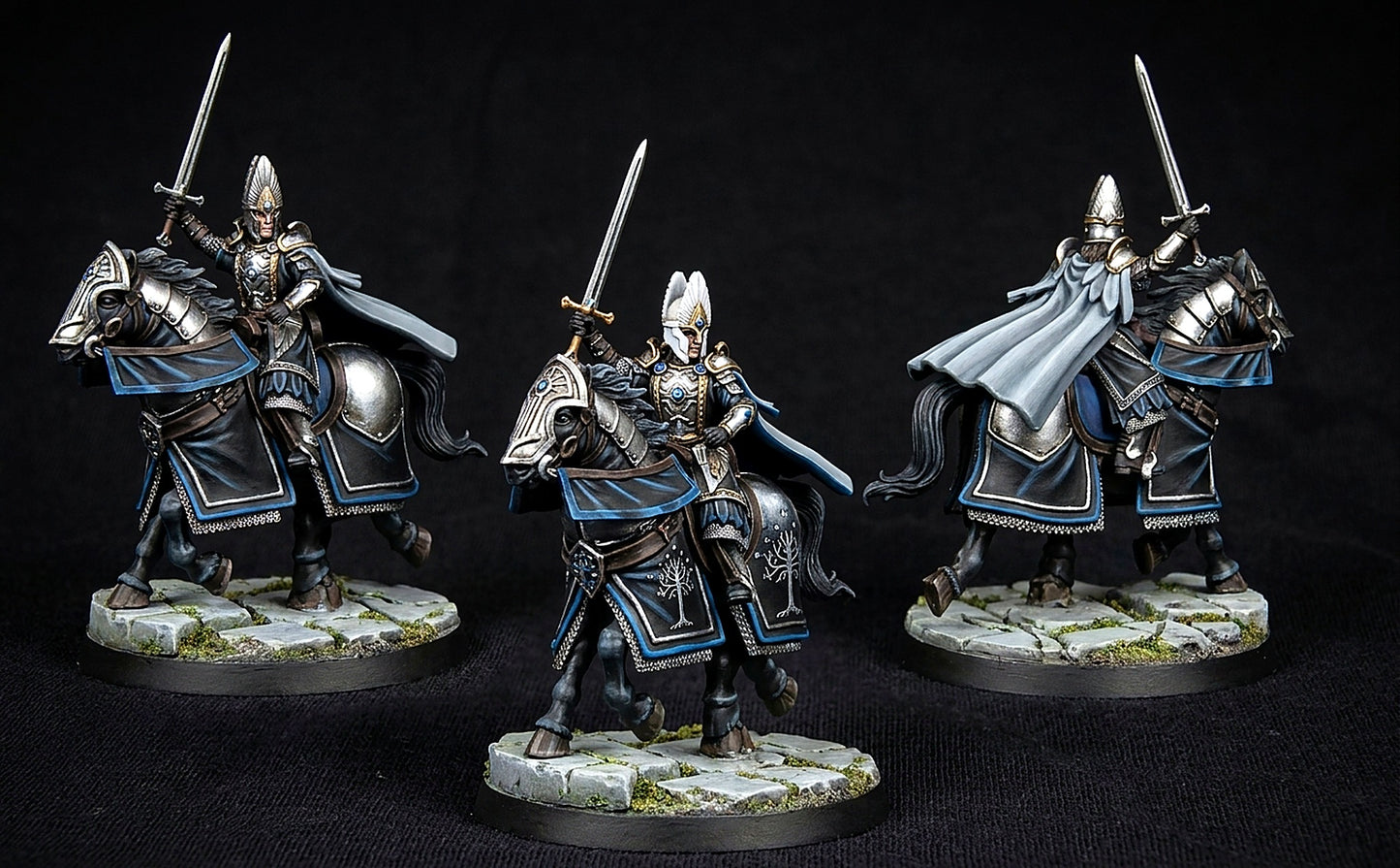 Miniatura Alto Rey de Númenor Númenor resina 32mm - Drakholm