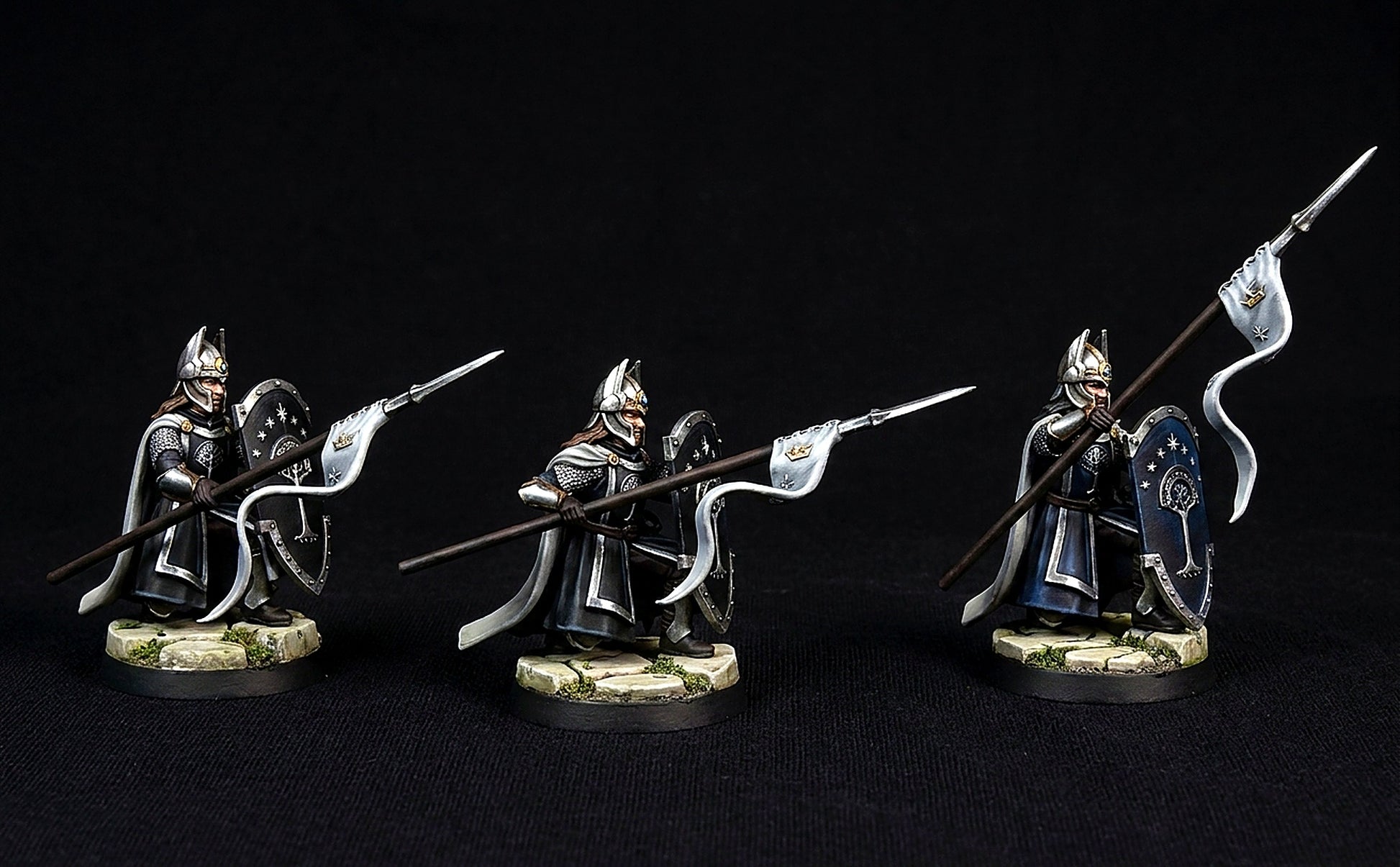 Miniatura Lancero de Númenor Númenor resina 32mm - Drakholm