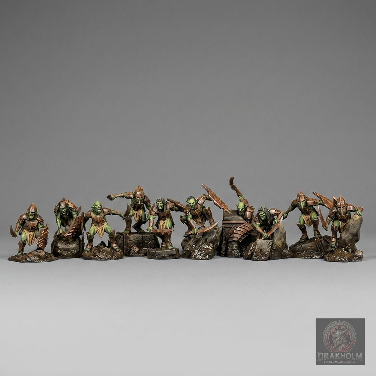 Moria Goblin Swordsman | Moria Goblins | 28mm Resin Miniature | LOTR Middle-earth | Tabletop Wargaming