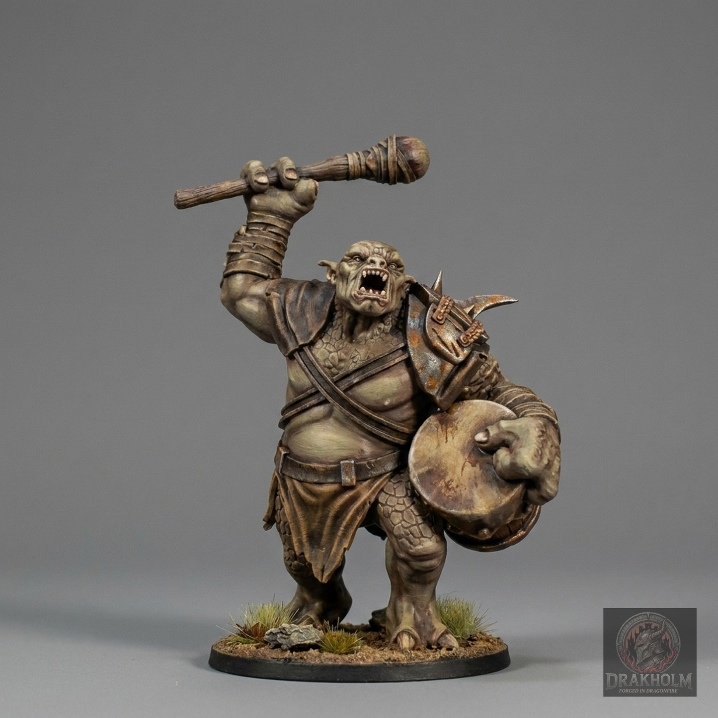 Mordor Orc Musician | Mordor Orcs | 28mm Resin Miniature | LOTR Middle-earth | Tabletop Wargaming