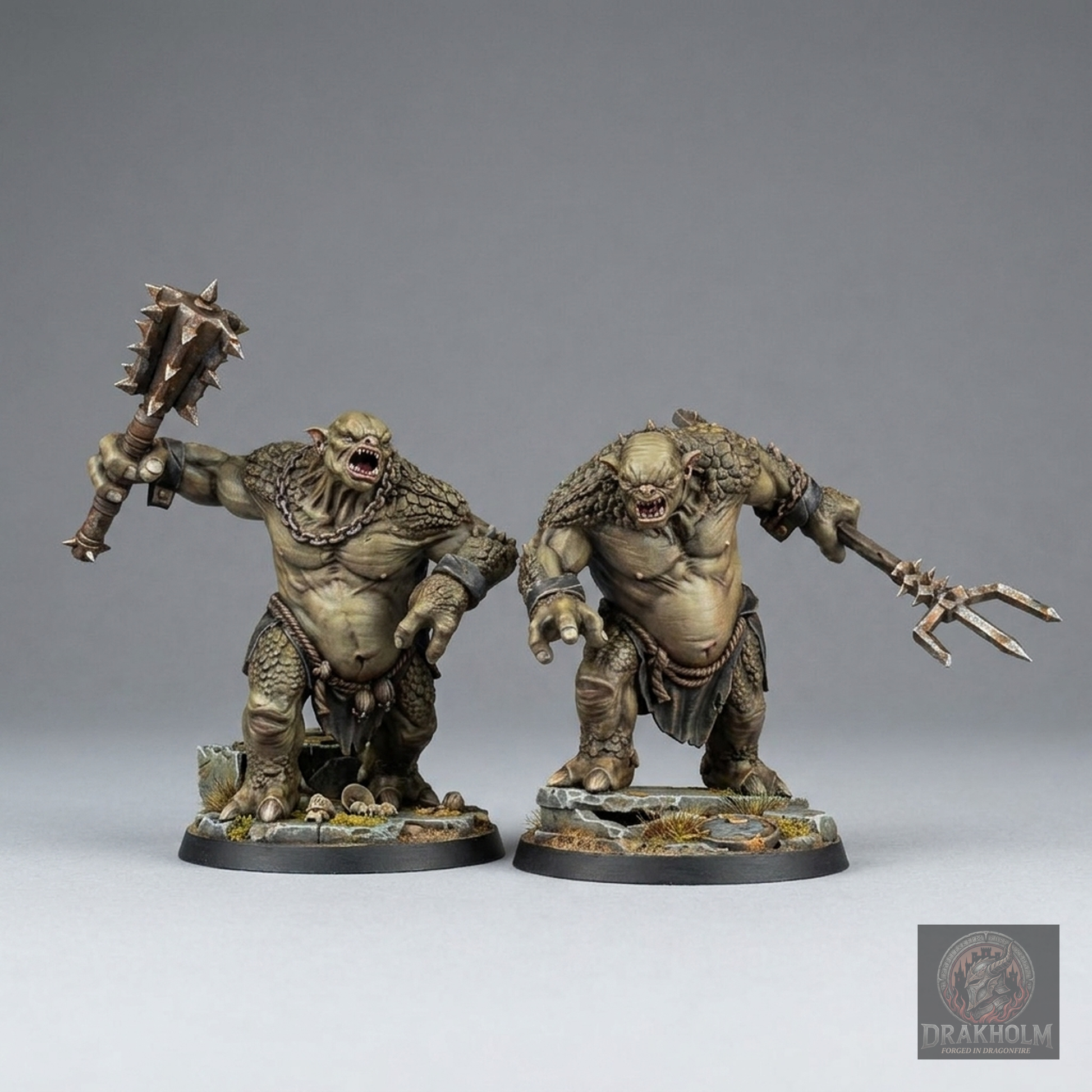 Moria Goblin Troll | Moria Goblins | 28mm Resin Miniature | LOTR Middle-earth | Tabletop Wargaming