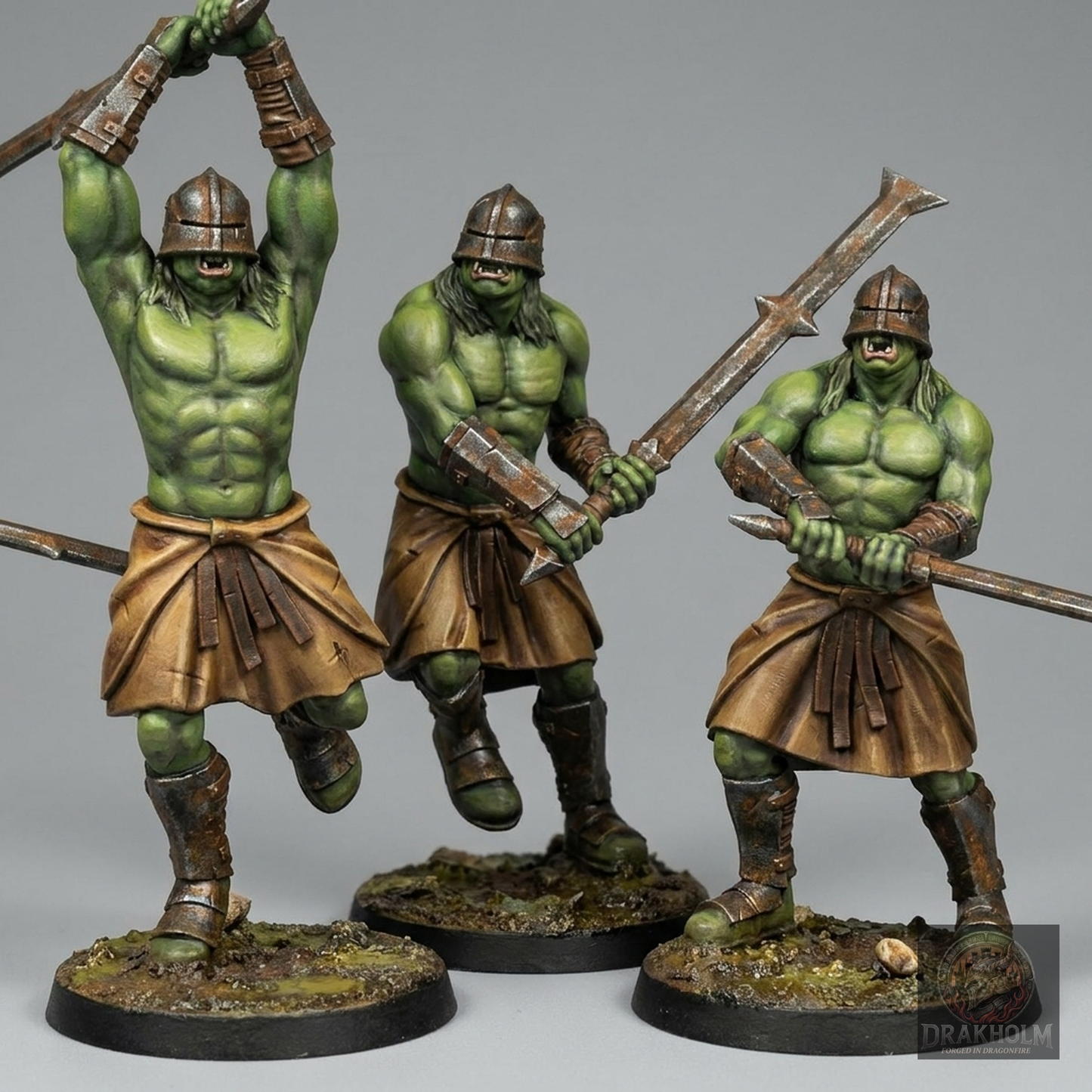 Mordor Orc Warrior | Mordor Orcs | 28mm Resin Miniature | LOTR Middle-earth | Tabletop Wargaming