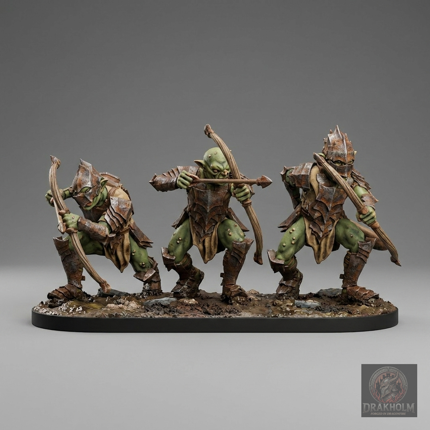 Moria Goblin Archer | Moria Goblins | 28mm Resin Miniature | LOTR Middle-earth | Tabletop Wargaming