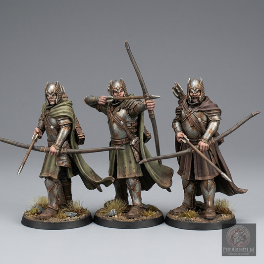 Gondor Archer | 28mm Resin Miniature | LOTR Middle-earth | Tabletop Wargaming