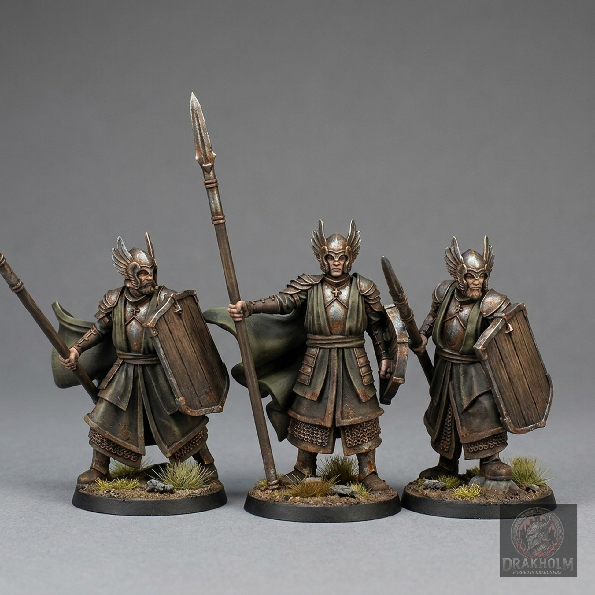 Gondor Guard | 28mm Resin Miniature | LOTR Middle-earth | Tabletop Wargaming