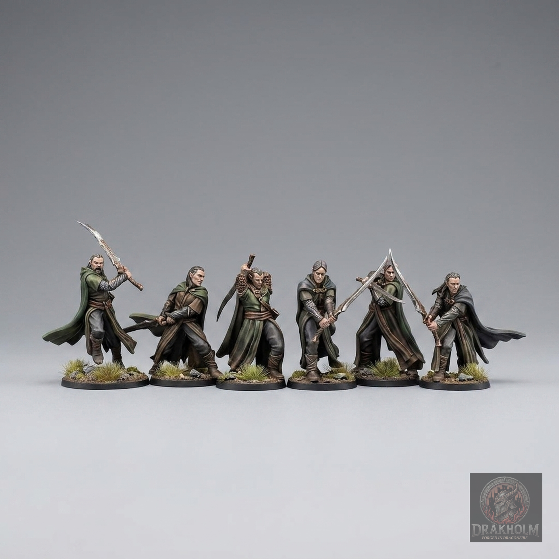 Rivendell Elf Swordsman | High Elves | 28mm Resin Miniature | LOTR Middle-earth | Tabletop Wargaming