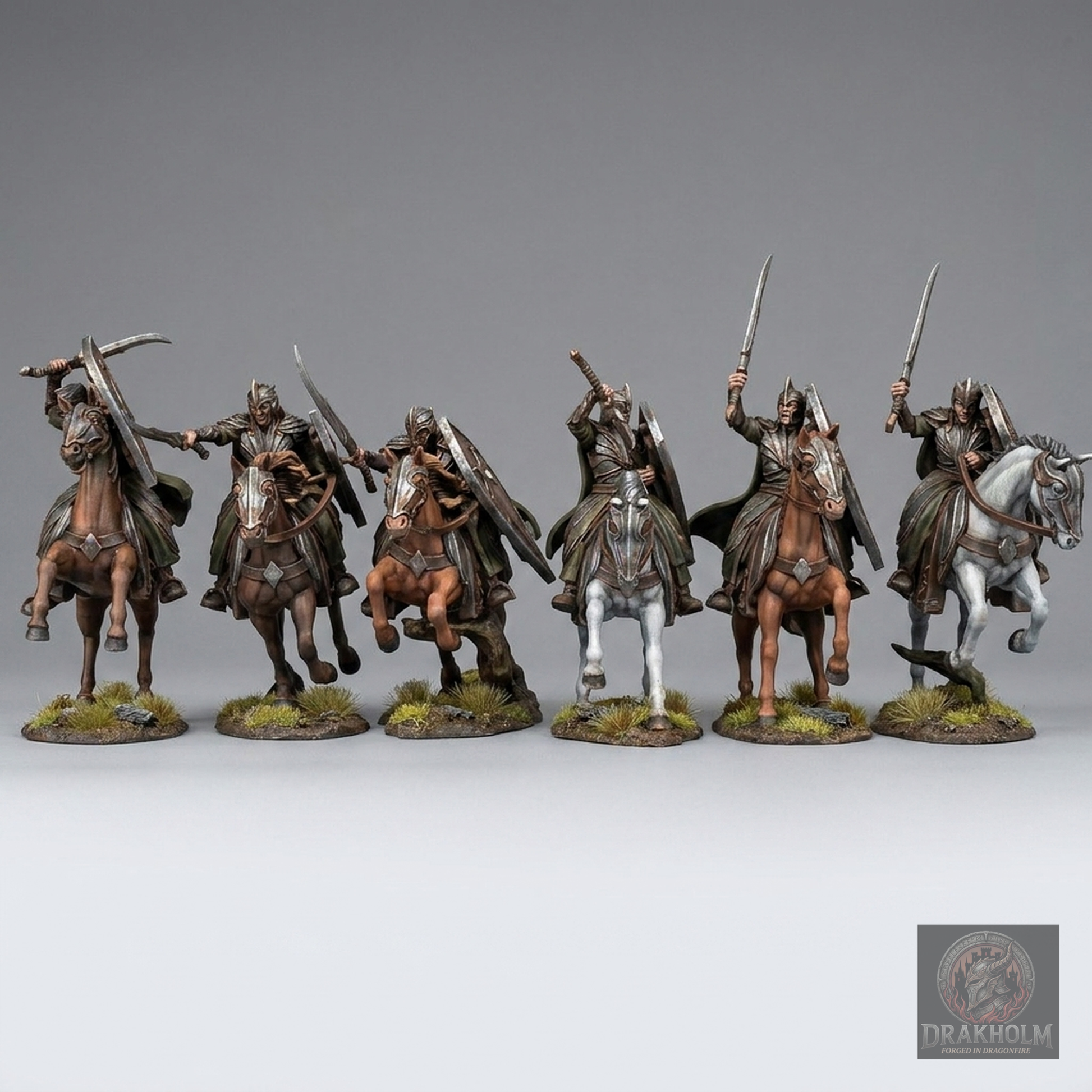 Rivendell Elf Rider | High Elves | 28mm Resin Miniature | LOTR Middle-earth | Tabletop Wargaming