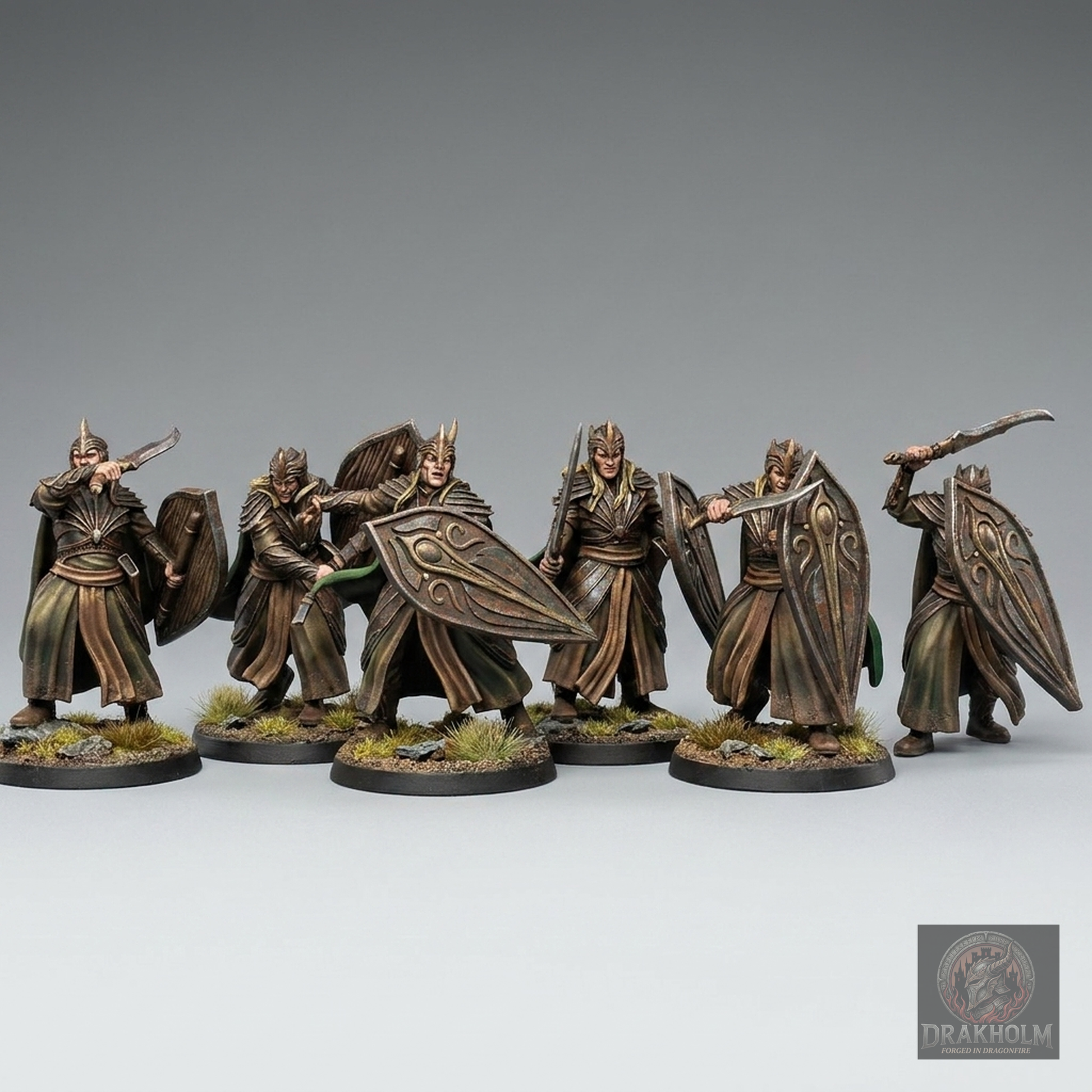 Rivendell Elf Swordsman | High Elves | 28mm Resin Miniature | LOTR Middle-earth | Tabletop Wargaming