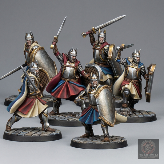 Numenor Swordsman | 28mm Resin Miniature | LOTR Middle-earth | Tabletop Wargaming